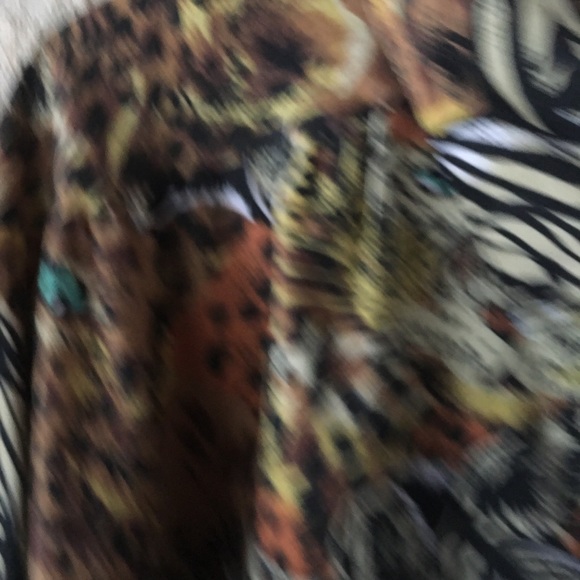 Vintage Women’s Button Down “Safari” Shirt Size L - Picture 3 of 7